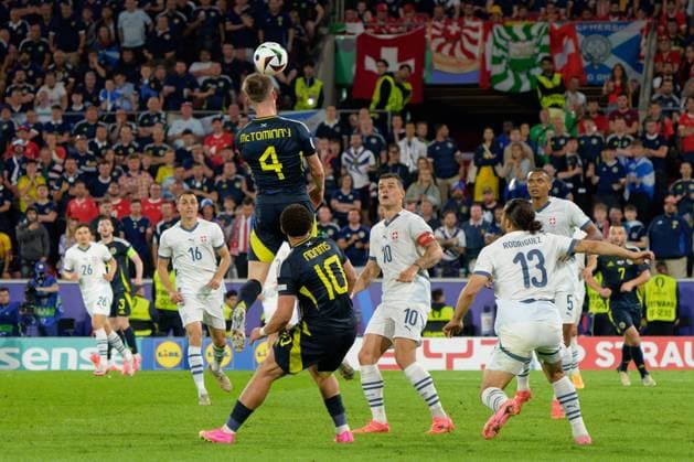 Scott McTominay of Scotland during UEFA EURO, EM, Europameisterschaft,Fussball 2024 - Scotland vs Switzerland, UEFA European Football Championship in Colony, Germany, June 19 2024  Copyright: xEmmanuelexMastrodonato IPAxSportx xx IPA_47288545 IPA_Agency_IPA47288545