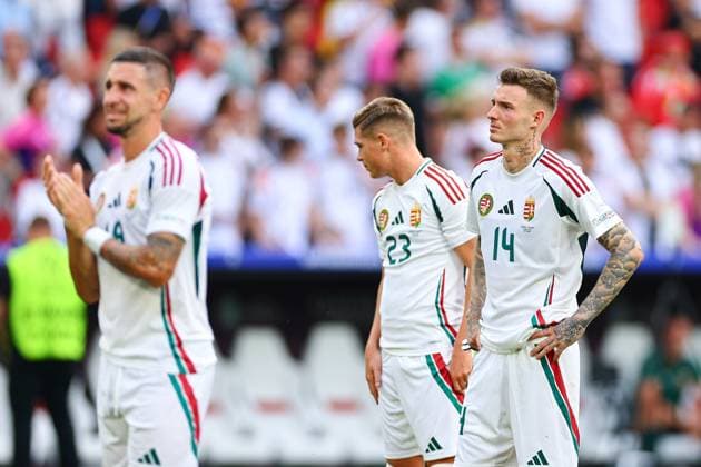 2024.06.19 Stuttgart Pilka nozna Reprezentacja Mistrzostwa Europy EURO 2024 Niemcy Niemcy - Wegry N z Bendeguz Bolla Foto Pawel Andrachiewicz PressFocus 2024.06.19 Stuttgart Football European Championships 2024 EURO 2024 Germany Germany - Hungary Bendeguz Bolla Credit: Pawel Andrachiewicz PressFocus NEWSPIX.PL --- Newspix.pl  20240619_xPF_PA117
