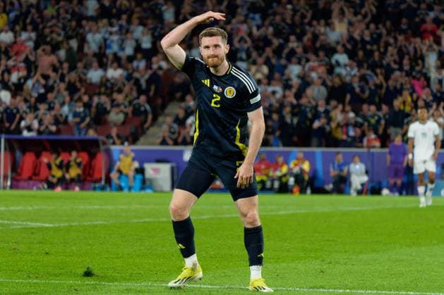 Colony, Germany: Anthony Ralston of Scotland during UEFA EURO, EM, Europameisterschaft,Fussball 2024 - Scotland vs Switzerland, UEFA European Football Championship in Colony, Germany, June 19 2024 UEFA European Football Championship - UEFA Euro 2024 - Scotland vs Switzerland  - ZUMAp169 20240619_zsa_p169_167 Copyright: xEmmanuelexMastrodonato IPAxSportx