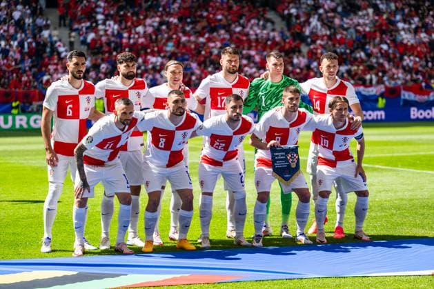 Croatia v Albania, UEFA EURO, EM, Europameisterschaft,Fussball 2024, Hamburg, Germany Hamburg, Germany. 19th, June 2024. The starting-11 of Croatia for the UEFA Euro 2024 match in Group B between Croatia and the Albania at Volksparkstadion in Hamburg. Hamburg Germany  Copyright: xGonzalesxPhoto FrederikkexJensenx