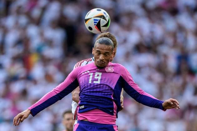 240619 Leroy Sane of Germany during the UEFA Euro 2024 Football Championship match between Germany and Hungary on June 19, 2024 in Stuttgart Photo Jesper Zerman BILDBYRAN kod JZ JZ0542 fotboll football soccer fotballs em europamästerskap em uefa euro uefa european football championship euro 2024 tyskland germany hungary bbeng  Copyright: JESPERxZERMAN BB240619JZ239