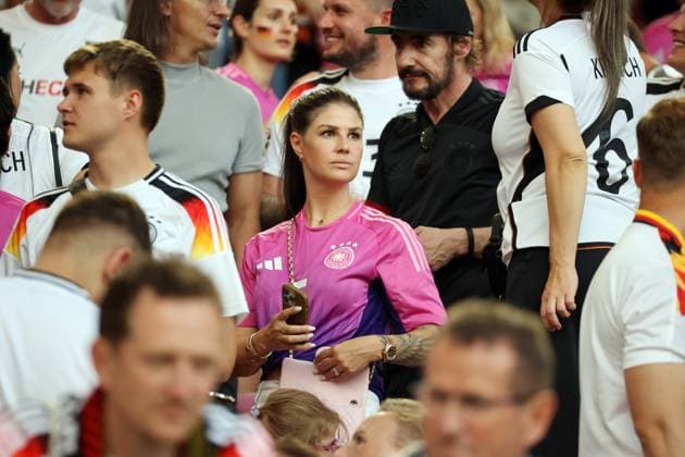 19 06 24 Germany Hungary Germany, Stuttgart, 19 06 2024, Football, UEFA Euro 2024, Germany Hungary Lina Kimmich wife of Joshua Kimmich Germany