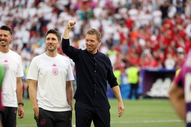 19 06 24 Germany Hungary Germany, Stuttgart, 19 06 2024, Football, UEFA Euro 2024, Germany Hungary Julian Nagelsmann Coach Germany
