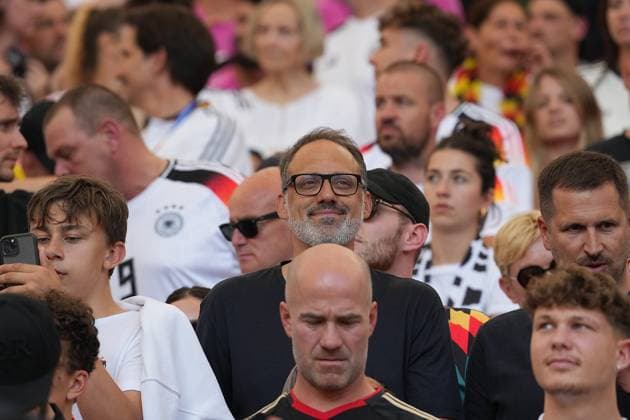 19 06 2024, Stuttgart Arena, Stuttgart, GER, EM UEFA 2024, Group A, Germany vs Hungary, in the picture coach Pellegrino Rino Matarazzo Hoffenheim Defodi 506 20240619 hbr 0890 Defodi-506