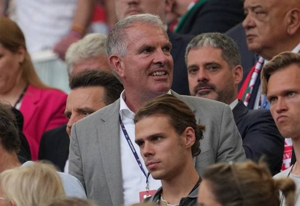 19 06 2024, Stuttgart Arena, Stuttgart, GER, EM UEFA 2024, Group A, Germany vs Hungary, in the picture Carsten Wilfried Spohr, Chairman of the Executive Board of Deutsche Lufthansa Defodi 506 20240619 hbr 1236 Defodi-506