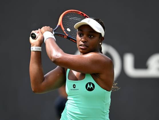 Sloane Stephens of the USA in action during her second round match Rothesay Classic Birmingham, Day 3, Tennis, Edgbaston Priory Club, Birmingham, UK - 19 June 2024  Copyright: xAnnaxGowthorpe Shutterstockx 14543326ct
