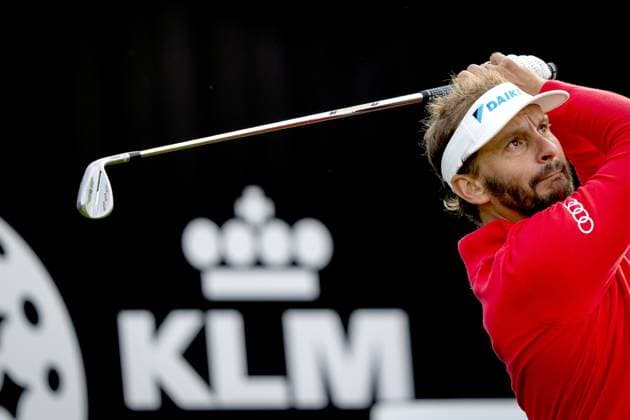 BADHOEVEDORP - Joost Luiten during the 104th edition of the KLM Open golf on The International golf course near Amsterdam. ANP SANDER KONING xVIxANPxSportx xxANPxIVx 501551164 originalFilename: 501551164.jpg