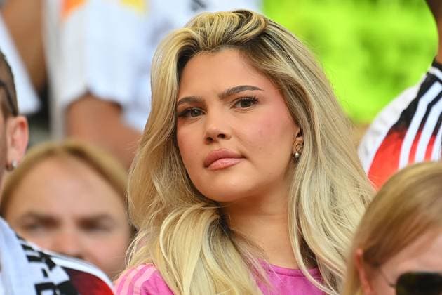 Lea PRINZ girlfriend of Maximilian MITTELSTAEDT player wife group phase group A Germany GER Hungary HUN 2 0 on 19 06 2024, Stuttgart Arena Football UEFA EURO 2024 GERMANY from 14 06 2024 14 07 2024