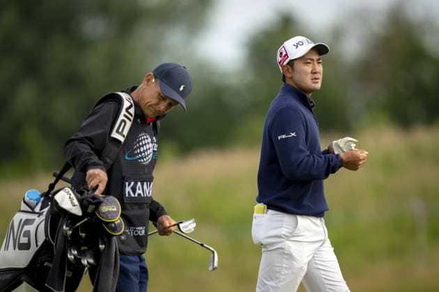 BADHOEVEDORP - Takumi Kanaya (JPN) during the 104th edition of the KLM Open golf on The International golf course near Amsterdam. ANP SANDER KONING xVIxANPxSportx xxANPxIVx 501553036 originalFilename: 501553036.jpg