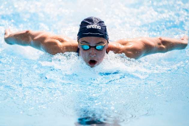 Bilder des Jahres 2024, Sport 06 Juni Sport Themen der Woche KW25 Sport Bilder des Tages 240620 Sara Junevik of Sweden competes in women s 100 meter butterfly swimming heats during day 11 of the European Aquatics Championships 2024 on June 20, 2024 in Belgrade. Photo: Johanna Säll BILDBYRAN kod JL JL0396 simning swimming svomming European Aquatics Championships 2024 sim-em em bbeng sverige *** 240620 Sara Junevik of Sweden competes in women s 100 meter butterfly swimming heats during day 11 of the European Aquatics Championships 2024 on June 20, 2024 in Belgrade Photo Johanna Säll BILDBYRAN kod JL JL0396 simning swimming svomming European Aquatics Championships 2024 sim em em bbeng sverige  Copyright: JOHANNAxSÄLL BB240620BB105