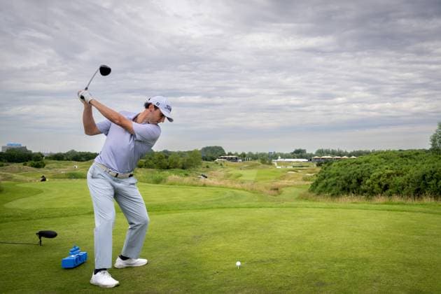 BADHOEVEDORP - Renato Paratore (ITA) during the 104th edition of the KLM Open golf on The International golf course near Amsterdam. ANP SANDER KONING xVIxANPxSportx xxANPxIVx 501559292 originalFilename: 501559292.jpg