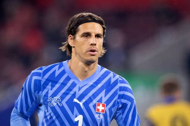 Torwart SOMMER Yann (SUI) Gruppenphase Gruppe A Schottland (SCO) - Schweiz (SUI) 1:1 am 19.06.2024 Stadion Koeln, Cologne Stadium, Fussball UEFA EURO, EM, Europameisterschaft,Fussball 2024 GERMANY vom 14.06.2024 - 14.07.2024. Â *** Goalkeeper SOMMER Yann SUI Group stage Group A Scotland SCO Switzerland SUI 1 1 on 19 06 2024 Stadion Koeln, Cologne Stadium, Football UEFA EURO 2024 GERMANY from 14 06 2024 14 07 2024 Â
