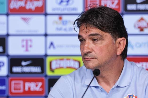 EURO 2024, Nationalteam Kroatien, Pressekonferenz PXL_Zlatko Dalic press conference, PK, Pressekonferenz Zlatko Dalic, Head Coach of Croatia, speaks to the media in Neuruppin, Germany on 20. June 2024. LukaxStanzl PIXSELL