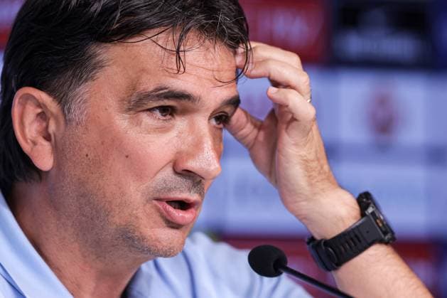 PXL_Zlatko Dalic press conference, PK, Pressekonferenz Zlatko Dalic, Head Coach of Croatia, speaks to the media in Neuruppin, Germany on 20. June 2024. LukaxStanzl PIXSELL