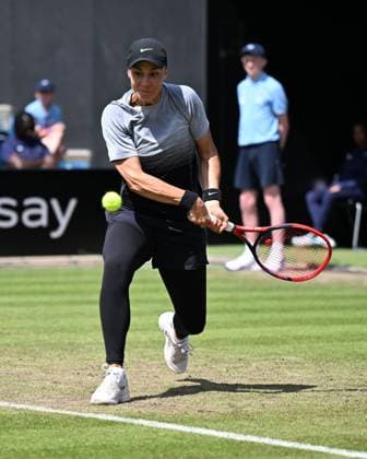 Anhelina Kalinina of Ukraine in action during her second round match Rothesay Classic Birmingham, Day 4, Tennis, Edgbaston Priory Club, Birmingham, UK - 20 June 2024  Copyright: xAnnaxGowthorpe Shutterstockx 14543327k