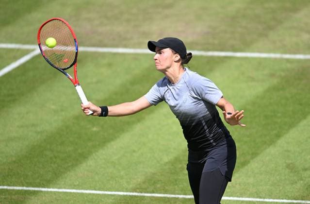 Anhelina Kalinina of Ukraine in action during her second round match Rothesay Classic Birmingham, Day 4, Tennis, Edgbaston Priory Club, Birmingham, UK - 20 June 2024  Copyright: xAnnaxGowthorpe Shutterstockx 14543327m