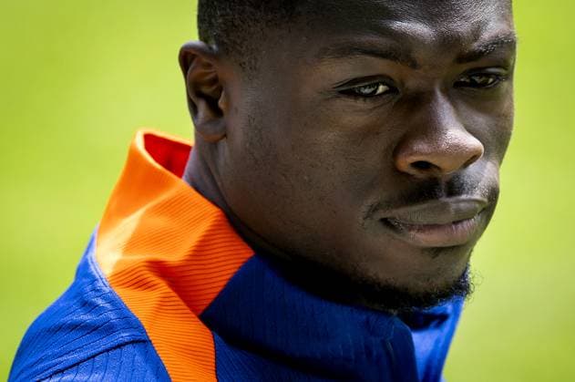 WOLFSBURG - Brian Brobbey during a training session of the Dutch national team, Nationalteam at the AOK Stadium on June 20, 2024 in Wolfsburg, Germany. The Dutch national team is preparing for the group match at the European Football Championship in Germany against France. ANP KOEN VAN WEEL UEFA EURO, EM, Europameisterschaft,Fussball 2024 Germany 2024 xVIxANPxSportx xxANPxIVx 501565067 originalFilename: 501565067.jpg