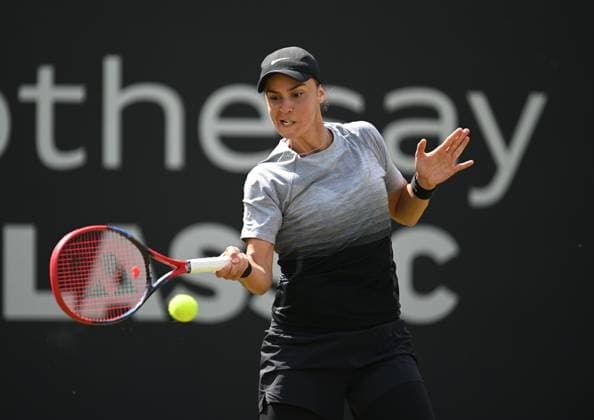 Anhelina Kalinina of Ukraine in action during her second round match Rothesay Classic Birmingham, Day 4, Tennis, Edgbaston Priory Club, Birmingham, UK - 20 June 2024  Copyright: xAnnaxGowthorpe Shutterstockx 14543327s