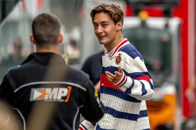 MONTMELO, SPAIN: George Russell, racing for the Mercedes F1 team during the 2024 Formula 1 Spanish Grand Prix at the Circuit de Barcelona-Catalunya in Montmelo, Spain