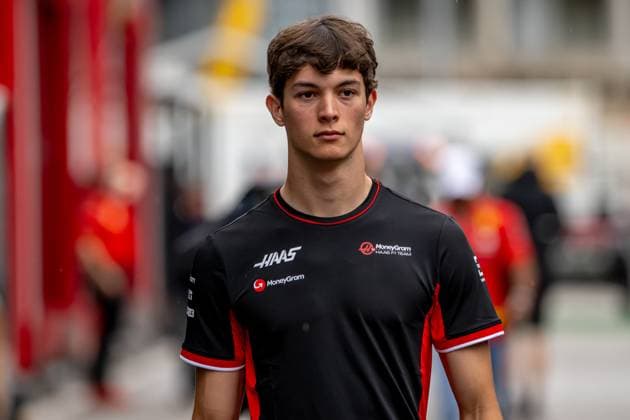 MONTMELO, SPAIN: Oliver Bearman, racing for the Ferrari team during the 2024 Formula 1 Spanish Grand Prix at the Circuit de Barcelona-Catalunya in Montmelo, Spain