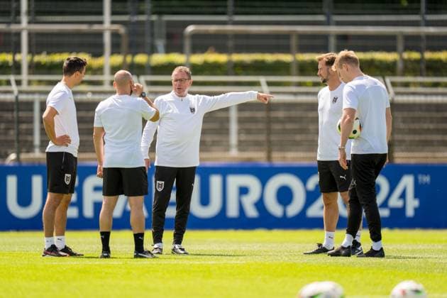 SOCCER - UEFA EURO, EM, Europameisterschaft,Fussball 2024 BERLIN,GERMANY,20.JUN.24 - UEFA EURO 2024, group stage, Austria vs Poland, preview, training Team AUT. Image shows head coach Ralf Rangnick (AUT).  GEPAxpictures xJohannesxFriedl