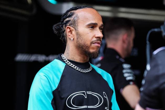 HAMILTON Lewis (gbr), Mercedes AMG F1 Team W15, portrait during the Formula 1 Aramco Gran Premio de Espana 2024, 10th round of the 2024 Formula One World Championship, WM, Weltmeisterschaft from June 21 to 23, 2024 on the Circuit de Barcelona-Catalunya, in Montmeló, Spain - F1 - SPANISH GRAND PRIX 2024 DPPI Panoramic  240620_R10_SPAGNA_DP_FG006644