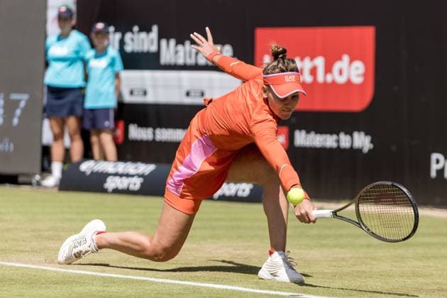 Ecotrans Ladies Open Berlin 2024 - Day 4 Veronika Kudermetova is participating in the ecotrans Ladies Open, WTA, Tennis Damen 500 tournament in Berlin, Germany, on June 20, 2024. Berlin Germany  Copyright: xFotoxOlimpikx originalFilename:jastrzebowski-ecotrans240620_np13N.jpg