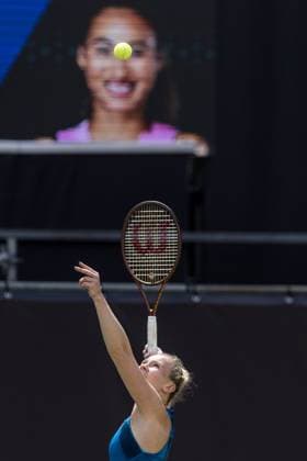 Ecotrans Ladies Open Berlin 2024 - Day 4 Katerina Siniakova is participating in the ecotrans Ladies Open, a WTA, Tennis Damen 500 tournament, in Berlin, Germany, on June 20, 2024. Berlin Germany  Copyright: xFotoxOlimpikx originalFilename:jastrzebowski-ecotrans240620_npST0.jpg