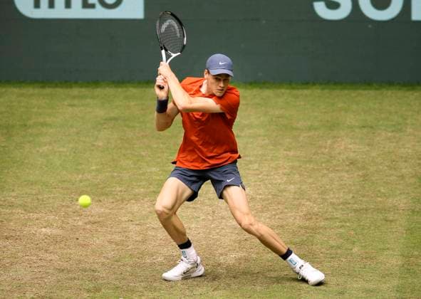 photo Jannik SINNER ITA Tennis Tournament Terra Wortmann Cup at Gerry Weber Sportpark OWL Arena in Halle Westfalen Thu 20 06 2024