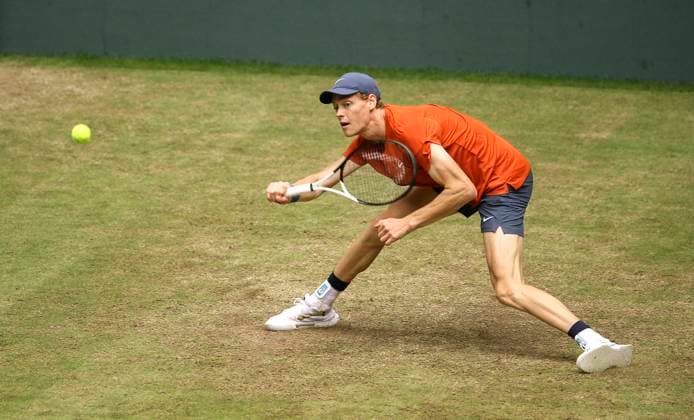 photo Jannik SINNER ITA Tennis Tournament Terra Wortmann Cup at Gerry Weber Sportpark OWL Arena in Halle Westfalen Thu 20 06 2024