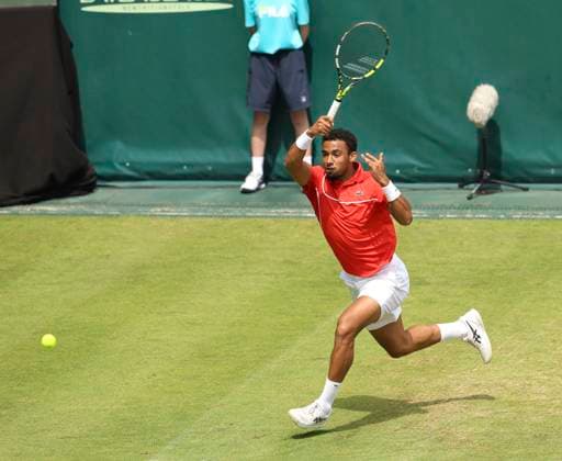 photo Arthur FILS FRA plays tomorrow in the quarter-finals against ZVEREV Tennis Tournament Terra Wortmann Cup at Gerry Weber Sportpark OWL Arena in Halle Westfalen Thu 20 06 2024