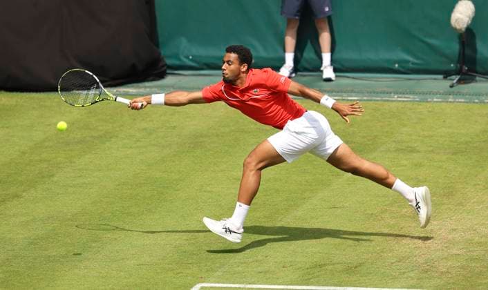 photo Arthur FILS FRA plays tomorrow in the quarter-finals against ZVEREV Tennis Tournament Terra Wortmann Cup at Gerry Weber Sportpark OWL Arena in Halle Westfalen Thu 20 06 2024