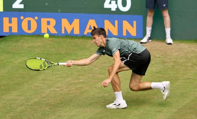 photo Fabian MAROZSAN HUN Tennis Tournament Terra Wortmann Cup at Gerry Weber Sportpark OWL Arena in Halle Westfalen Thu 20 06 2024