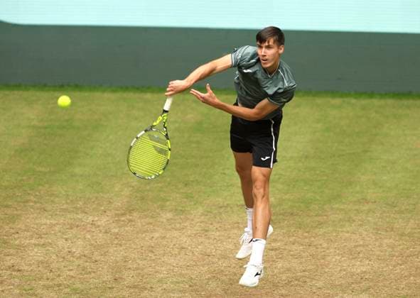 photo Fabian MAROZSAN HUN Tennis Tournament Terra Wortmann Cup at Gerry Weber Sportpark OWL Arena in Halle Westfalen Thu 20 06 2024