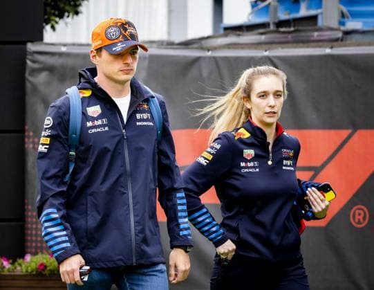 MONTMELO - Max Verstappen (Red Bull Racing) arrives at the Circuit de Catalunya in the run-up to the Spanish Grand Prix. ANP SEM VAN DER WAL xVIxANPxSportx xxANPxIVx 501579402 originalFilename: 501579402.jpg