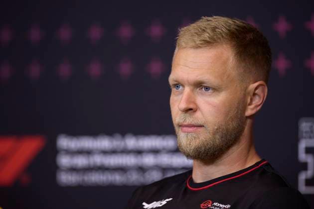 F1 Grand Prix of Spain - Previews Kevin Magnussen of Denmark and MoneyGram Haas F1 Team attends the press conference, PK, Pressekonferenz during the press conference during previews ahead of the F1 Grand Prix of Spain at Circuit de Barcelona-Catalunya on June 20, 2024, in Barcelona, Spain. Barcelona Circuit de Barcelona-Catalunya Catalunya Spain RL_GPF1ESP24_00063 Copyright: xRicardoxLarreinax