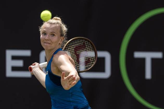 20th June 2024; Rot Weiss Tennis Club, Grunewald, Berlin, Germany; ecotrans WTA, Tennis Damen Ladies 500 Tennis German Open Berlin, Day 4; Katerina Siniakova during her singles match versus Qinwen Zheng  ActionPlus12657301 FotoxOlimpik