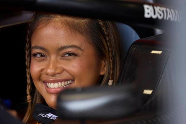 Sport Bilder des Tages F1 Grand Prix of Spain - Previews Bianca Bustamante of Philippines and ART Grand Prix looks on during previews ahead of the F1 Grand Prix of Spain at Circuit de Barcelona-Catalunya on June 20, 2024, in Barcelona, Spain. Barcelona Circuit de Barcelona-Catalunya Catalunya Spain RL_GPF1ESP24_00115 Copyright: xRicardoxLarreinax