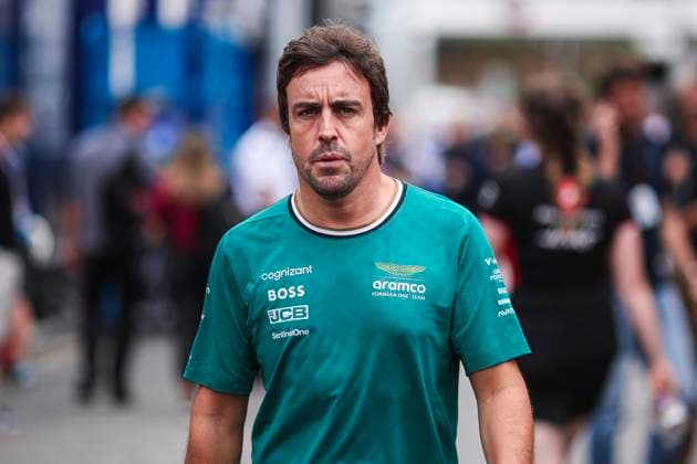 ALONSO Fernando (spa), Aston Martin F1 Team AMR24, portrait during the Formula 1 Aramco Gran Premio de Espana 2024, 10th round of the 2024 Formula One World Championship, WM, Weltmeisterschaft from June 21 to 23, 2024 on the Circuit de Barcelona-Catalunya, in Montmeló, Spain - F1 - SPANISH GRAND PRIX 2024 DPPI Panoramic  240620_R10_SPAGNA_DP_EA020483