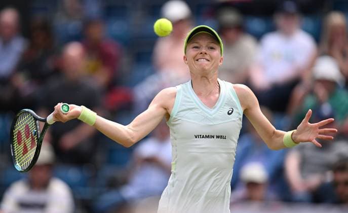 Harriet Dart of Great Britain in action during her second round match Rothesay Classic Birmingham, Day 4, Tennis, Edgbaston Priory Club, Birmingham, UK - 20 June 2024  Copyright: xAnnaxGowthorpe Shutterstockx 14543327bf