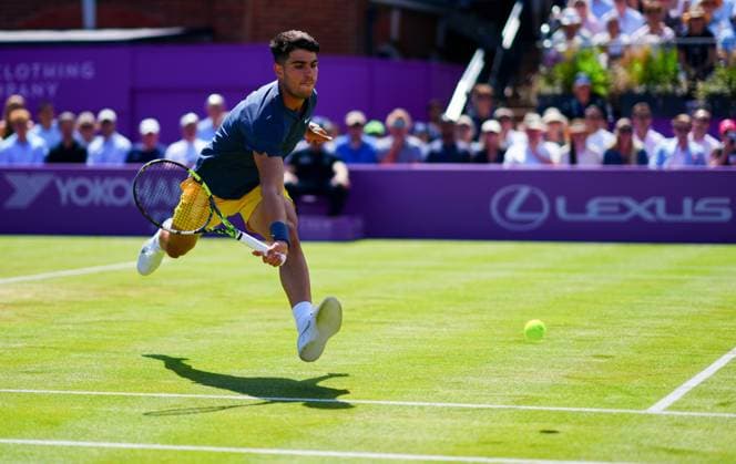 Carlos Alcaraz Cinch Championships, Day 4, Tennis, Queen s Club, London, UK - 20 June 2024  Copyright: xJavierxGarcia Shutterstockx 14543333x