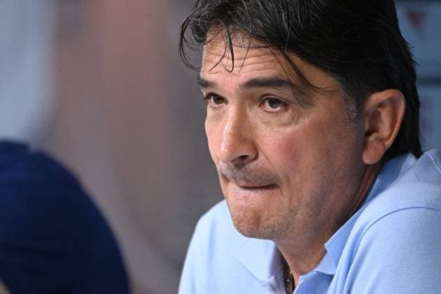 EURO 2024, Nationalteam Kroatien, Pressekonferenz Neuruppin, Germany, 200624. Volksparkstadion. The press conference, PK, Pressekonferenz of coach Zlatko Dalic after yesterday s match with Albania. In the photo: Zlatko Dalic. Photo: Ante Cizmic CROPIX Croatia Copyright: xxAntexCizmicx dalic_izjava20-200624