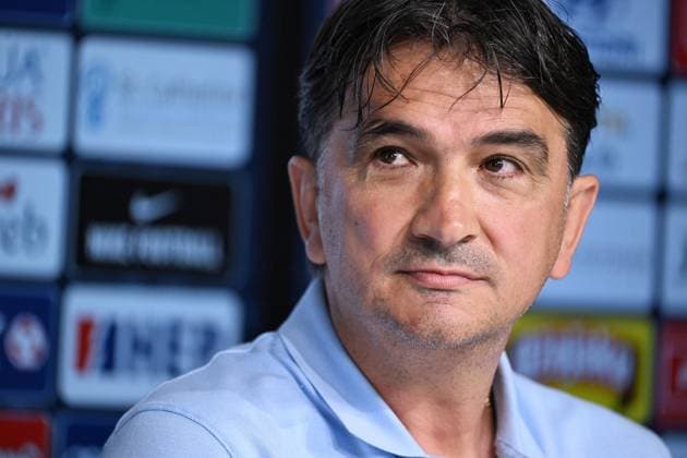 EURO 2024, Nationalteam Kroatien, Pressekonferenz Neuruppin, Germany, 200624. Volksparkstadion. The press conference, PK, Pressekonferenz of coach Zlatko Dalic after yesterday s match with Albania. In the photo: Zlatko Dalic. Photo: Ante Cizmic CROPIX Croatia Copyright: xxAntexCizmicx dalic_izjava4-200624