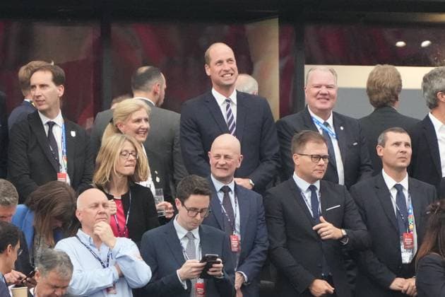 William, Prince of Wales of England, Prince William Frankfurt 20 06 2024 England vs Denmark, EURO2024 M17, Group C, EM Arena Frankfurt