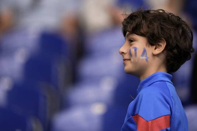 Italian supporters before the Euro 2024 soccer match between Spain and Italy at the Veltins Arena Stadion, Gelsenkirchen, Germany - Thursday 20, June 2024. - Soccer.  Copyright: xFabioxFerrari LaPressex