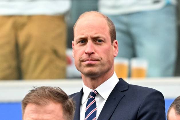 20 06 2024, xsltx, European Football Championship 2024, Denmark England emspor, v l Prince William of Wales heir apparent DFL DFB REGULATIONS PROHIBIT ANY USE OF PHOTOGRAPHS as IMAGE SEQUENCES and or QUASI VIDEO Frankfurt am Main