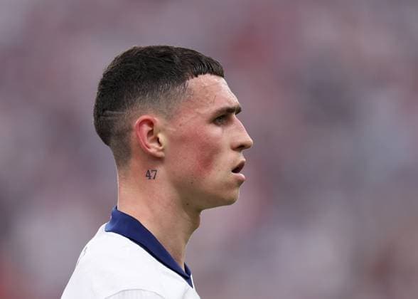 Frankfurt, Germany, 20th June 2024. Phil Foden of England during the UEFA European Championships match at Commerzbank-Arena, Frankfurt. Picture credit should read: David Klein Sportimage EDITORIAL USE ONLY. No use with unauthorised audio, video, data, fixture lists, club league logos or live services. Online in-match use limited to 120 images, no video emulation. No use in betting, games or single club league player publications. SPI-3200-0091