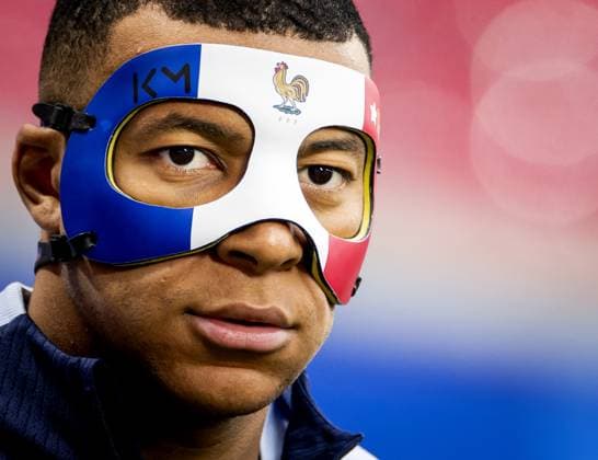 LEIPZIG - Kylian Mbappe during a training session of the France national football team at the Leipzig Stadium on June 20, 2024 in Leipzig, Germany. France is preparing for the group match at the European Football Championship in Germany against the Netherlands. ANP KOEN VAN WEEL UEFA EURO, EM, Europameisterschaft,Fussball 2024 Germany 2024 xVIxANPxSportx xxANPxIVx 501597529 originalFilename: 501597529.jpg