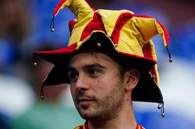 GER: Spain v Italy. UEFA EURO, EM, Europameisterschaft,Fussball 2024 Spain fans during the UEFA Euro 2024 match between Spain and Italy, Group B, date 2, played at Veltins-Arena stadium on June 20, 2024 in Gelsenkirchen, Germany. Contributor Copyright: xSergioxRuizx xPRESSINPHOTOx PS_240620_ESP_ITA_006
