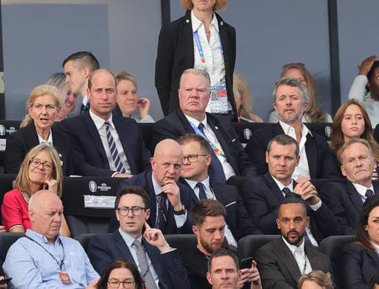 Denmark v England UEFA EURO, EM, Europameisterschaft,Fussball 2024 Group C Prince William, Prince of Wales and President of the FA (left) and The King of Denmark, HM King Frederik X (right) watch on during the UEFA Euro 2024 Group C match between Denmark and England at the Deutsche Bank Park, Frankfurt Copyright: xPaulxChestertonx FIL-20272-0178 UK Newspapers OUT